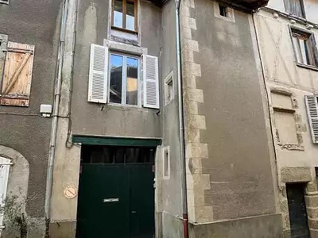 Saint Léonard de Noblat 87400 Achat / Vente maison 3 pièces t3 cave