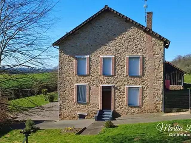 Saint Léonard de Noblat 87400 Achat / Vente maison 7 pièces t7 jardin cave