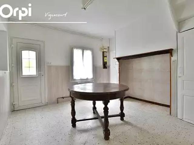 Saint Léger lès Domart 80780 Achat / Vente maison 3 pièces t3