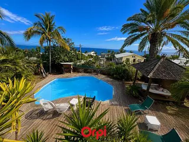 Saint Leu 97436 Achat / Vente maison 4 pièces t4 piscine jardin