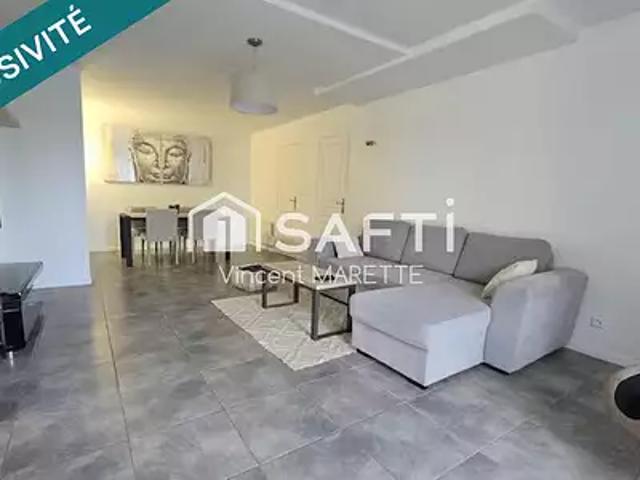 Saint Leu d'Esserent 60340 Achat / Vente appartement 4 pièces t4 terrasse parking