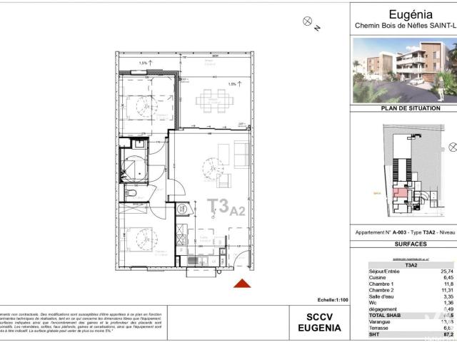 Saint Leu Vente Appartement 97