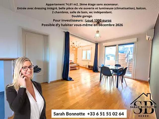 Saint Louis 68300 Achat / Vente appartement 4 pièces t4