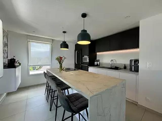 Saint Louis 68300 Achat / Vente appartement 4 pièces t4 au dernier étage terrasse