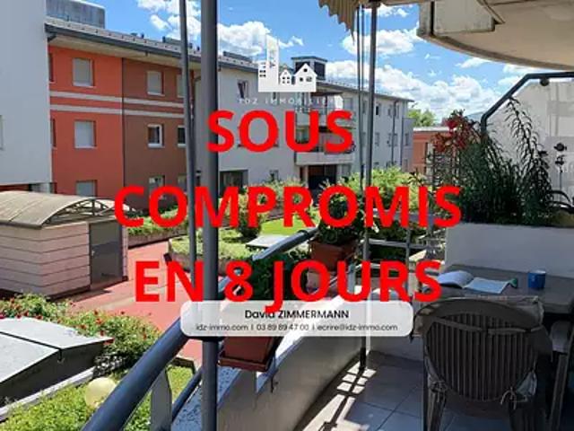 Saint Louis 68300 Achat / Vente appartement 2 pièces t2