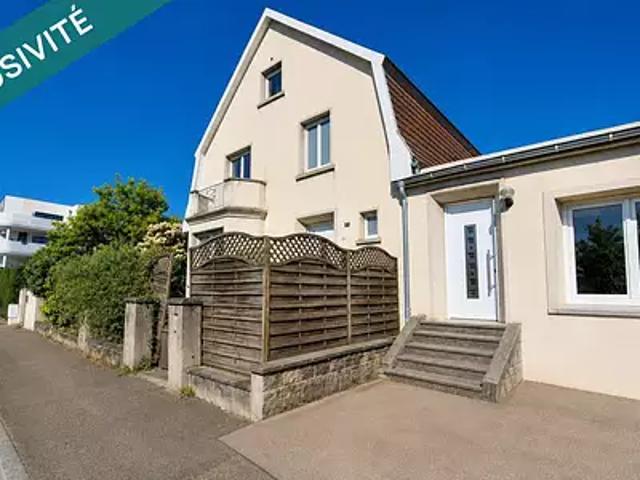 Saint Louis 68300 Achat / Vente maison 6 pièces t6 terrasse balcon