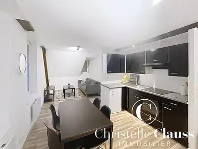 Saint Louis 68300 Location appartement 2 pièces t2 au dernier étage cave