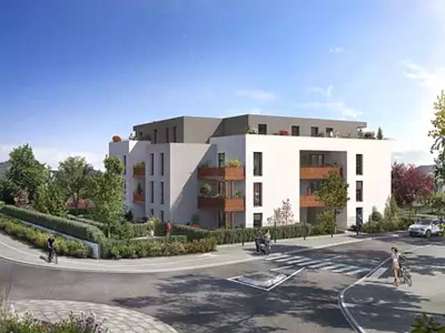 Saint Louis 68300 Programme neuf appartement neuf à vendre t4 RT 2012