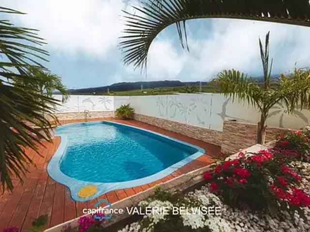 Saint Louis 97450 Achat / Vente maison 5 pièces t5 piscine jardin