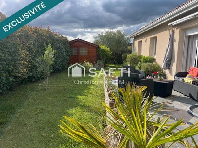 Saint Lys maison plain pied de 95m2 avec garage