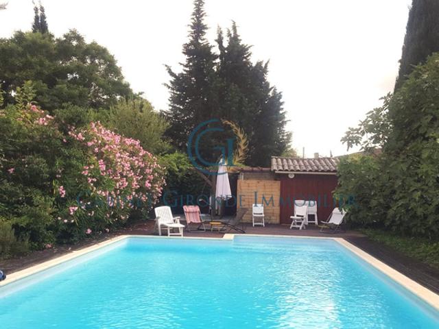 SAINT MACAIRE MAISON PIERRE 3 CHAMBRES BUREAU PISCINE CHAI T