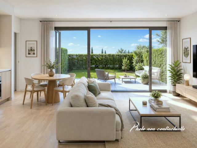 Saint Malo Appartement 3 pièces 63.39m² Ouest terrasse et jardin de 21m² stationnement