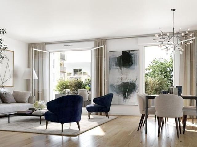 SAINT MALO | S'INSTALLER À 10 MIN DES PLAGES | T3 NEUF 64 m² + LOGGIA TVA 5. 5% 3 pièces, 64 m²