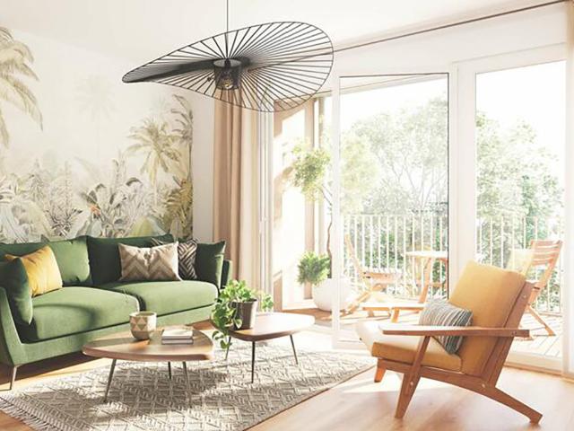 SAINT MALO | S'INSTALLER À 10 MIN DES PLAGES | T3 NEUF 64 m² + LOGGIA TVA 5. 5% 3 pièces, 64 m²