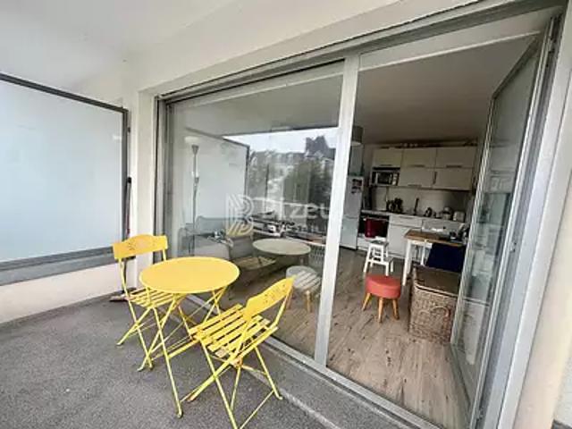 Saint Malo 35400 Achat / Vente appartement 1 pièce t1 terrasse cave