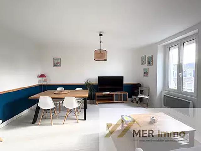 Saint Malo 35400 Achat / Vente appartement 3 pièces t3 au dernier étage cave