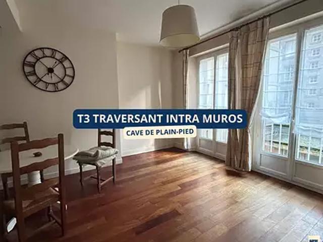 Saint Malo 35400 Achat / Vente appartement 3 pièces t3