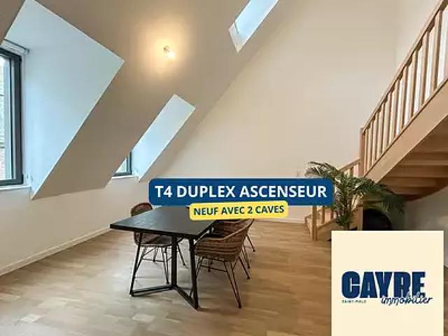 Saint Malo 35400 Achat / Vente appartement 4 pièces t4 au dernier étage