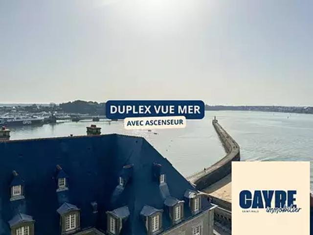 Saint Malo 35400 Achat / Vente appartement 4 pièces t4 au dernier étage