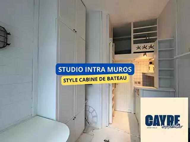 Saint Malo 35400 Location appartement 1 pièce t1