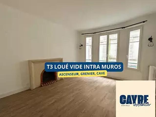 Saint Malo 35400 Location appartement 3 pièces t3