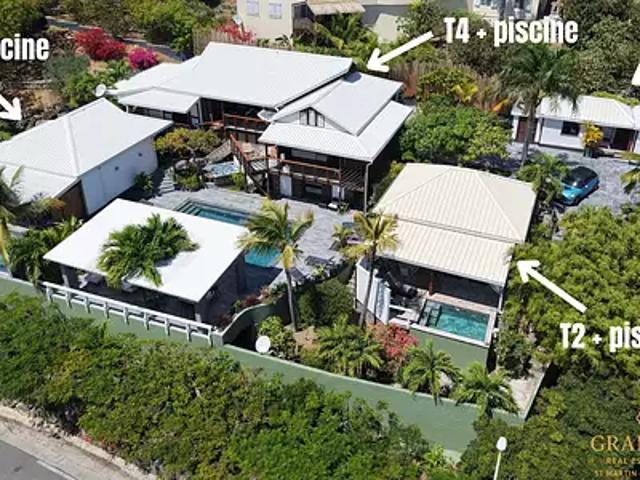 Saint Martin 97150 Achat / Vente maison 14 pièces t14