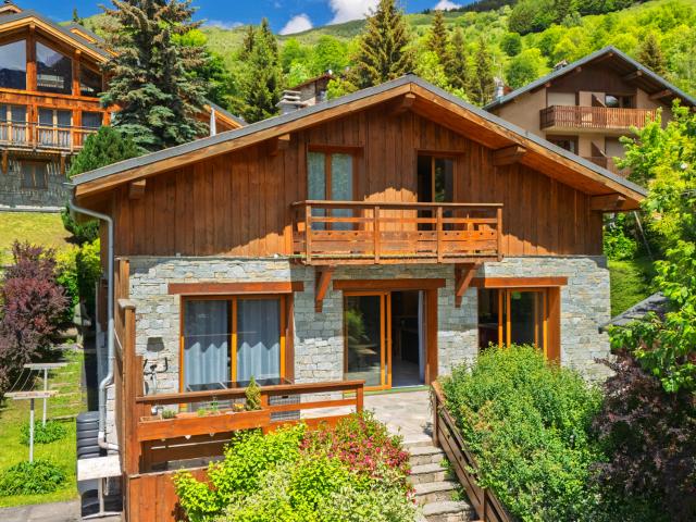 Saint Martin Belleville Beau chalet Terrain 515m2 avec grand potentiel Vue montagne