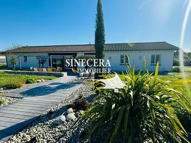Saint Martin de Gurson 24610 Achat / Vente maison 7 pièces t7 piscine terrasse