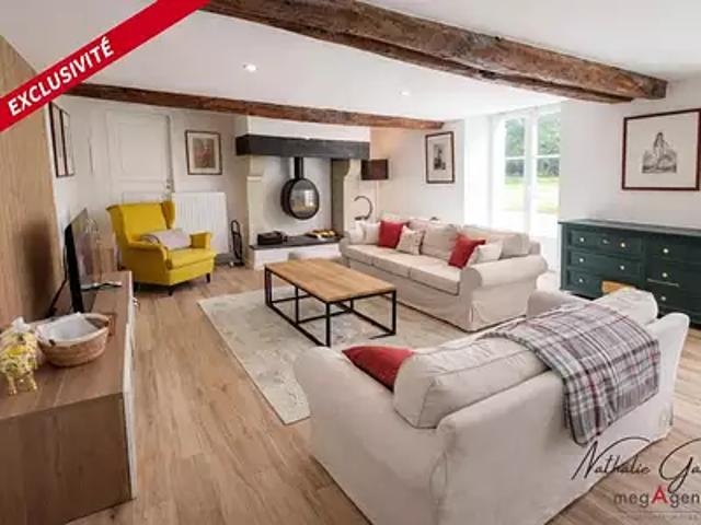 Saint Martin du Fouilloux 49170 Achat / Vente maison 6 pièces t6 terrasse cave