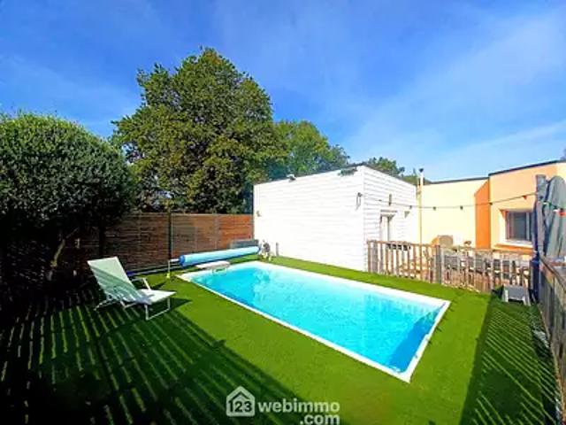Saint Martin du Fouilloux 49170 Achat / Vente maison 6 pièces t6 piscine parking