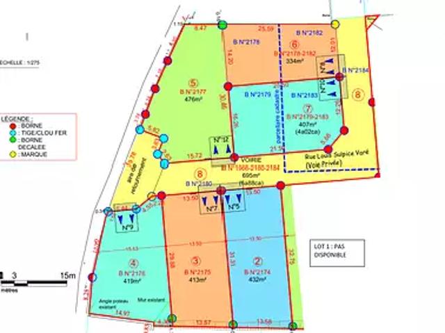 Saint Martin du Tertre 95270 Achat / Vente terrain