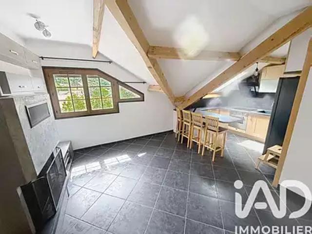 Saint Martin Vésubie 06450 Achat / Vente appartement 2 pièces t2 au dernier étage