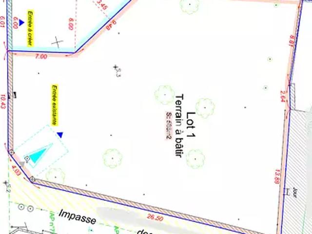 Saint Marcel sur Aude 11120 Achat / Vente terrain