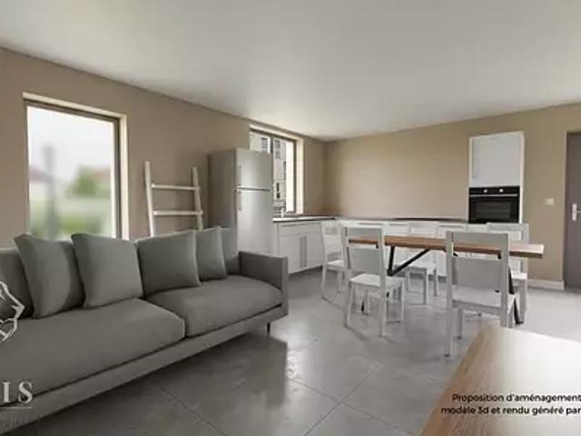 Saint Marcellin 38160 Achat / Vente appartement 3 pièces t3