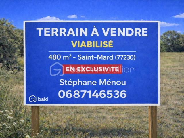 Saint Mard Vente Terrain 77