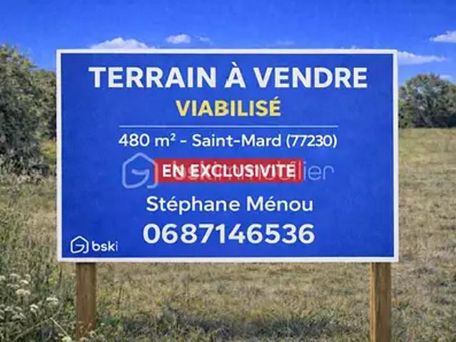 Saint Mard 77230 Achat / Vente terrain