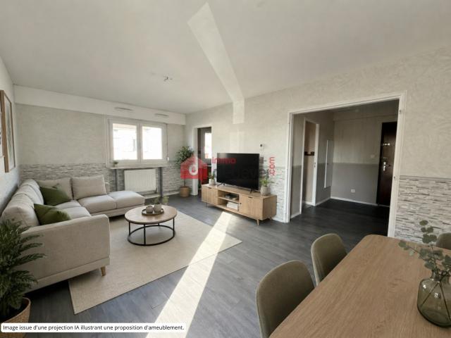 SAINT MAX QUARTIER MATCH JOLI T3 AVEC CAVE AU RDC ACCES ascenseur