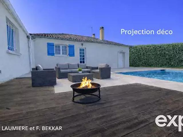 Saint Médard de Mussidan 24400 Achat / Vente maison 4 pièces t4 piscine terrasse