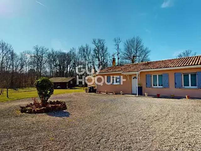 Saint Michel de Rieufret 33720 Achat / Vente maison 6 pièces t6 au dernier étage terrasse