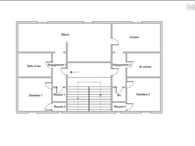 Saint nazaire appartement t3 proche chantiers