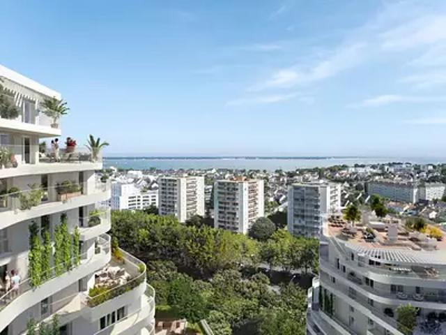 Saint Nazaire 44600 Programme neuf appartement neuf à vendre t4 BBC Pinel
