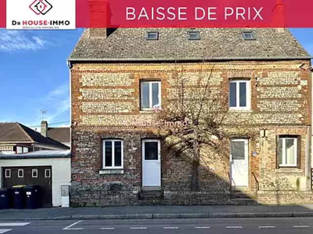 Saint Nicolas d'Aliermont 76510 Achat / Vente maison 4 pièces t4 terrasse parking