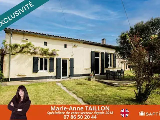 Saint Palais 33820 Achat / Vente maison 3 pièces t3