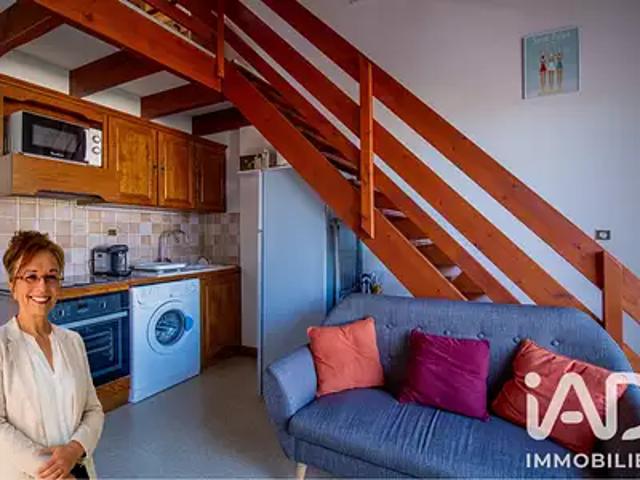 Saint Palais sur Mer 17420 Achat / Vente appartement 1 pièce t1 au dernier étage parking