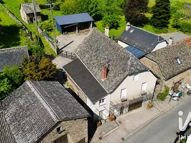Saint Parthem 12300 Achat / Vente maison 4 pièces t4