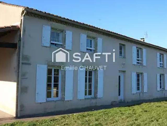 Saint Pardoult 17400 Achat / Vente maison 5 pièces t5 terrasse parking