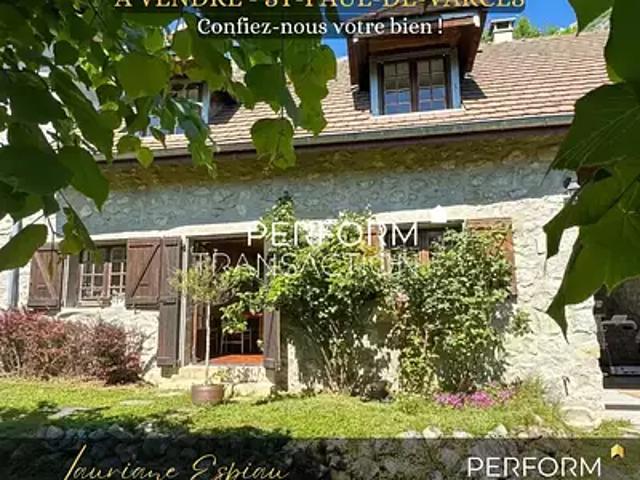 Saint Paul de Varces 38760 Achat / Vente maison 6 pièces t6
