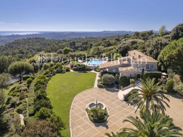 Saint Paul De Vence – Propriété d’exception vue mer avec pis. 695m² Saint Paul