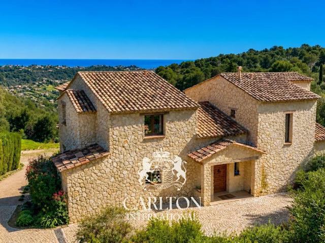 Saint Paul De Vence: Vue Exceptionnelle Mer et Village 300m² Saint Paul