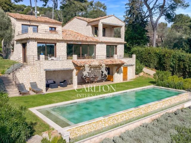 Saint Paul De Vence: Vue Exceptionnelle Mer et Village 300m² Saint Paul